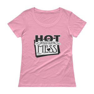 T-Shirt Womens and Girls "Hot Mess"