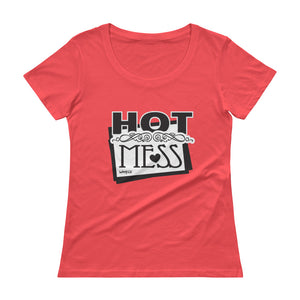 T-Shirt Womens and Girls "Hot Mess"